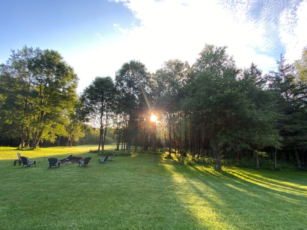 Penn View Events - Outdoor Gathering Area