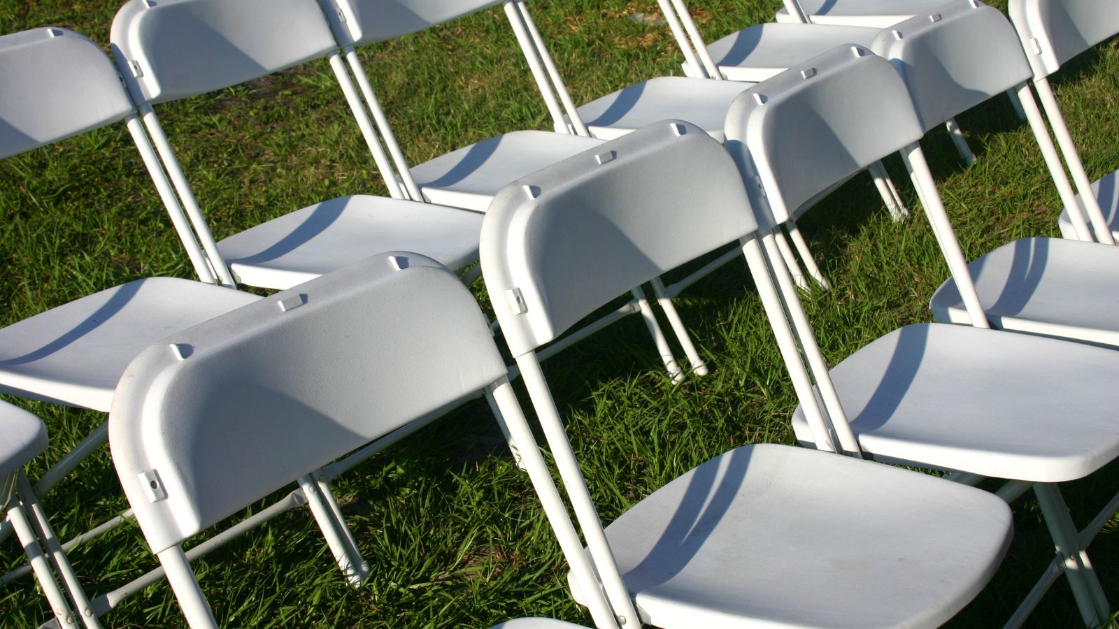 Chair rentals from Pete's Party Rentals